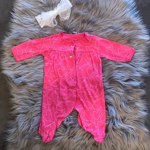 Carter Baby One Piece (bow not included)